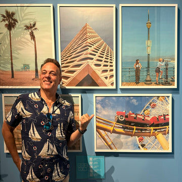… and here’s my photo at the Accidentally Wes Anderson Exhibition!