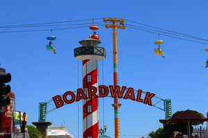 Retro time on Santa Cruz’s Boardwalk!