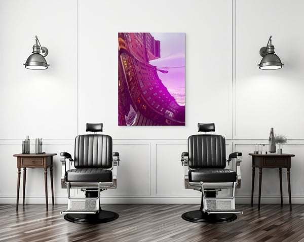 Purple Pontiac Left