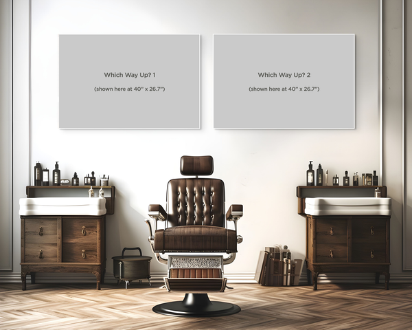 Which Way Up? set of 2